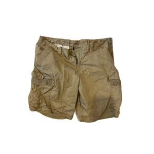 George Tan Cargo Shorts, Men's Waist 38